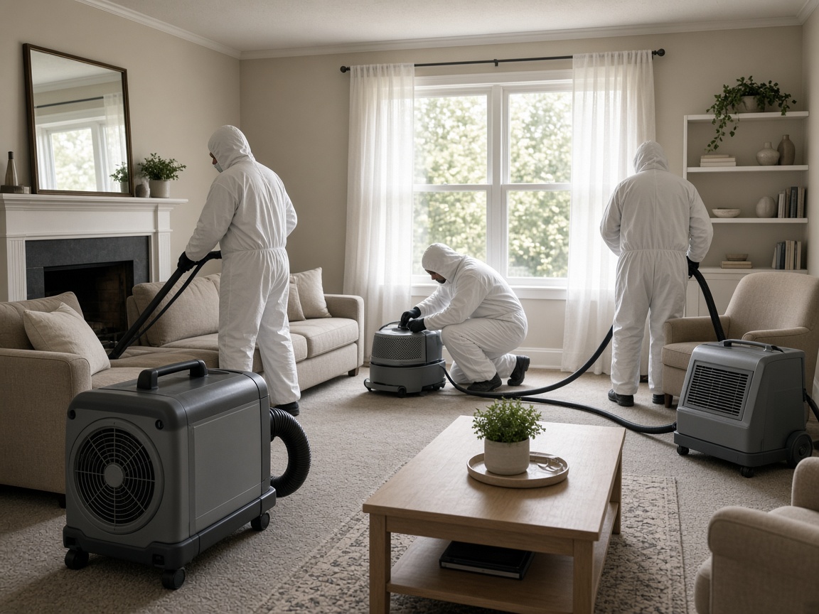 Smoke damage restoration in a Cincinnati home
